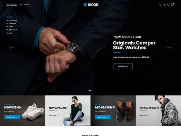 Riode html5 template demo-15