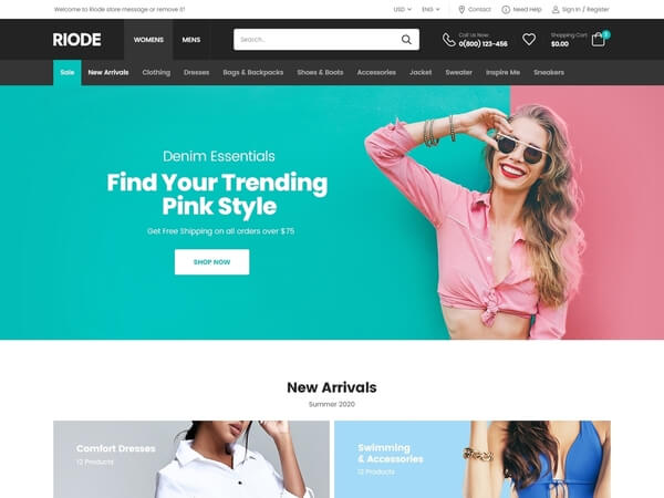Riode html5 template demo-28