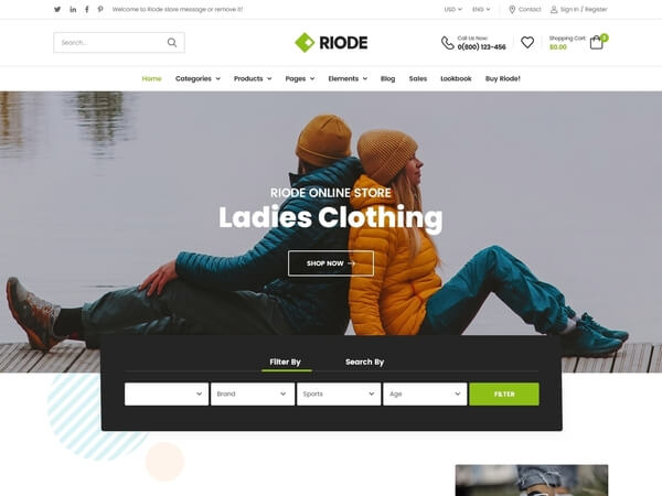 Riode html5 template demo-33