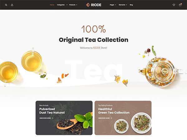 Riode html5 template medical