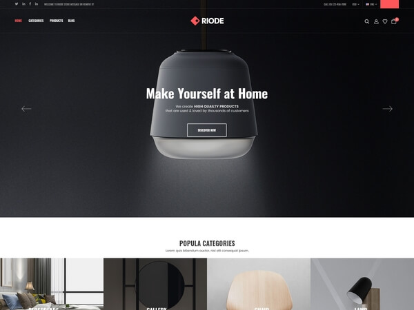Riode react template demo-8