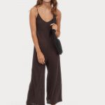 Linen-blend jumpsuit