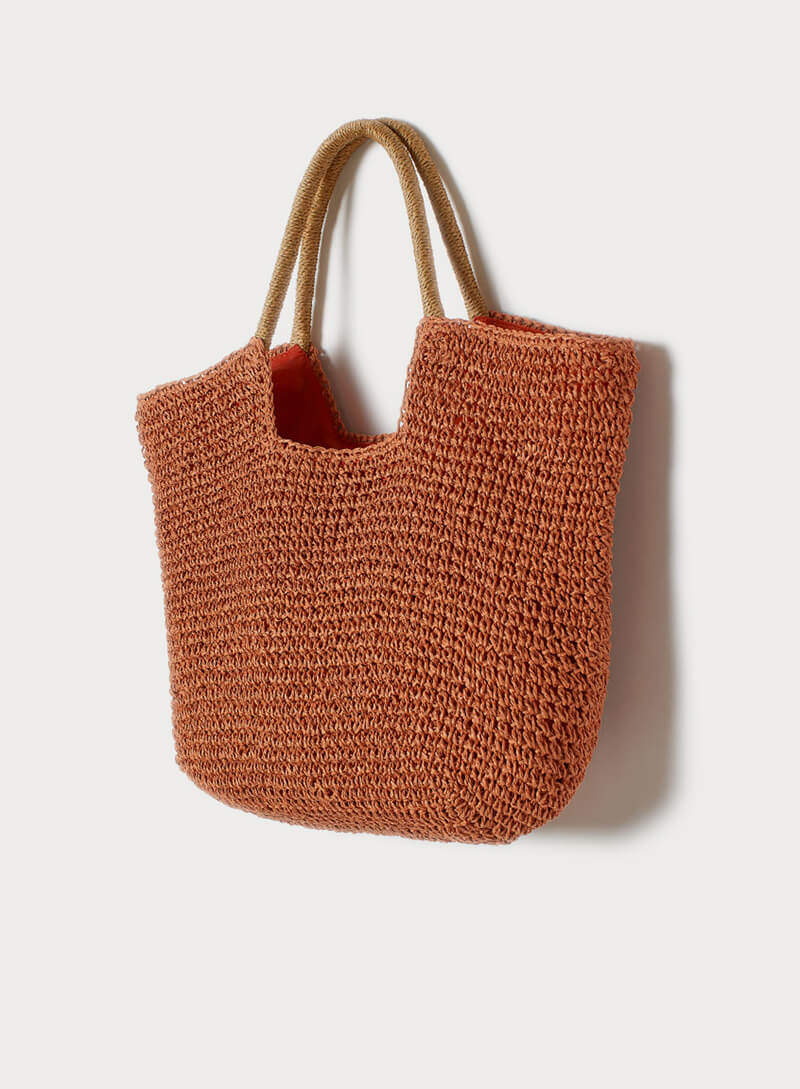 Paper straw shopper
