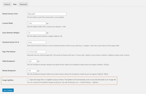 Elementor Configuration – Molla WordPress Documentation
