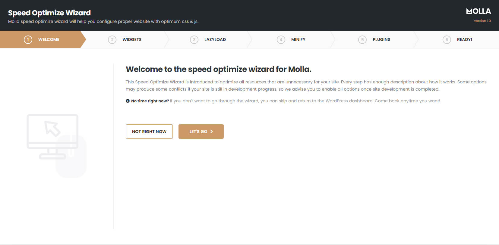 Site Speed Up – Molla WordPress Documentation
