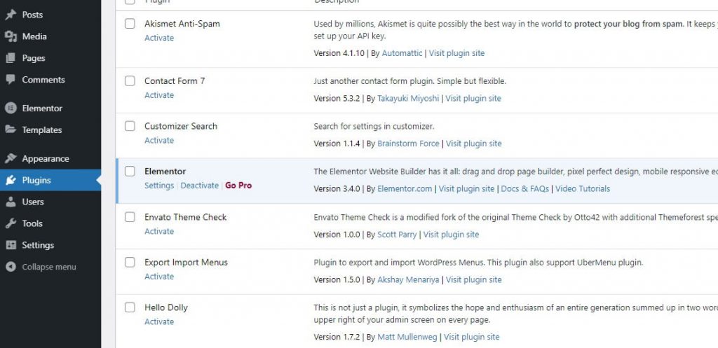 Install Plugins