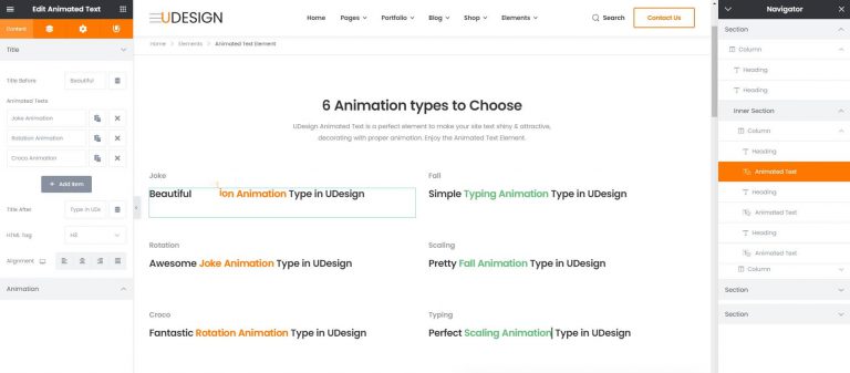 Animated Text – Documentation