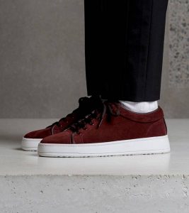 Dark Red Sneaker-4