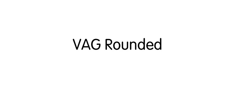 VAG Rounded