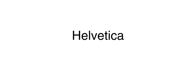 Helvetica