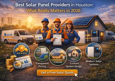 Best Solar Panel Providers in Houston: What Really Matters in 2026